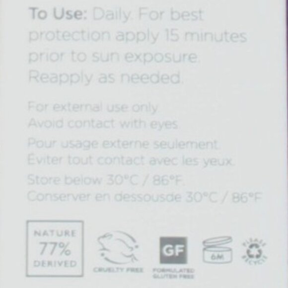 NIB Age Defying Andalou Naturals DIY Booster SPF 30 Facial Serum - Picture 7 of 8
